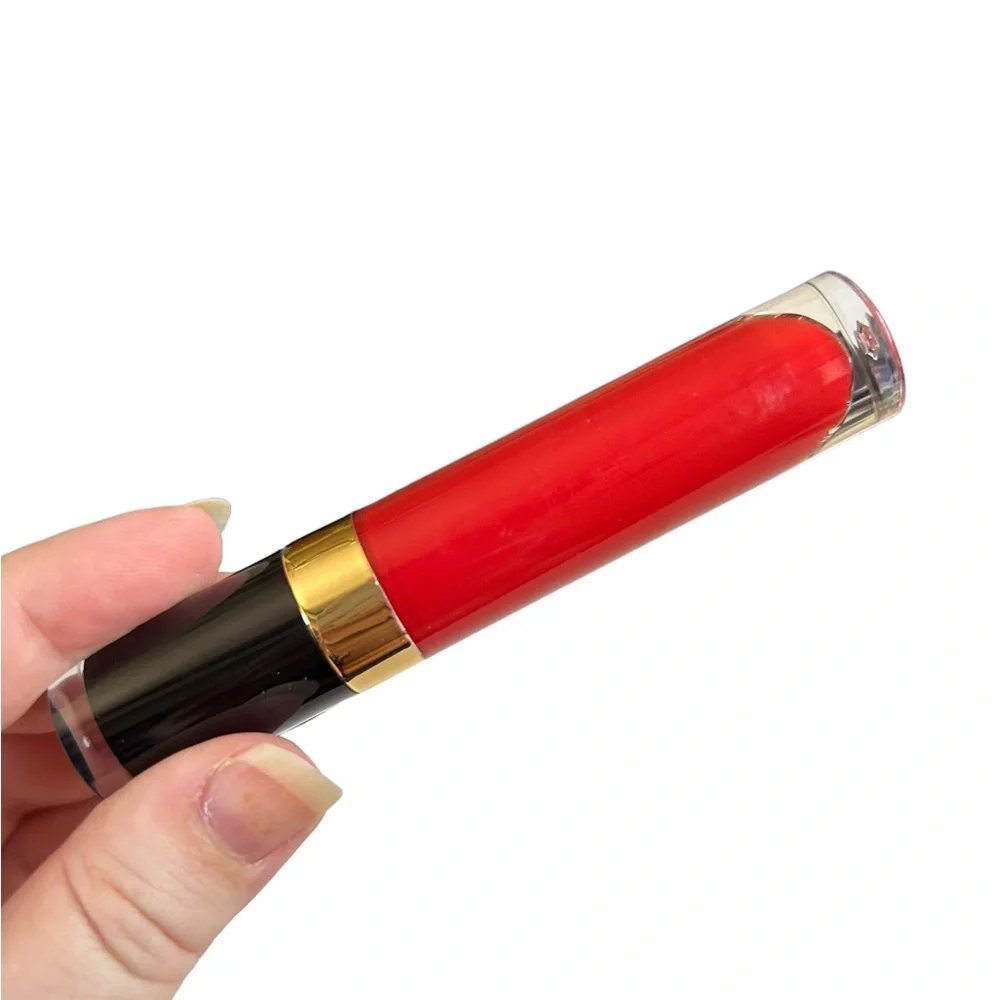 Give Me Glow Cosmetics Flamboyance Matte Liquid Lipstick Pin-Up Red Retro NWT
